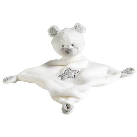 Doudou mouchoir - SAUTHON - Céleste - Bébé - Mixte - Blanc BLANC 1 - vertbaudet enfant 