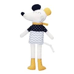 Jouet-Premier âge-Peluches-Mini Musical en velours blanc