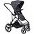 Poussette Phil and Teds Voyager Noire - Poussette modulaire avec position face parent ou face route NOIR 1 - vertbaudet enfant 