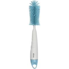 BEABA Goupillon / Brosse biberons et tétines en silicone ultra souple, manche ergonomique, trou d’accroche  - vertbaudet enfant