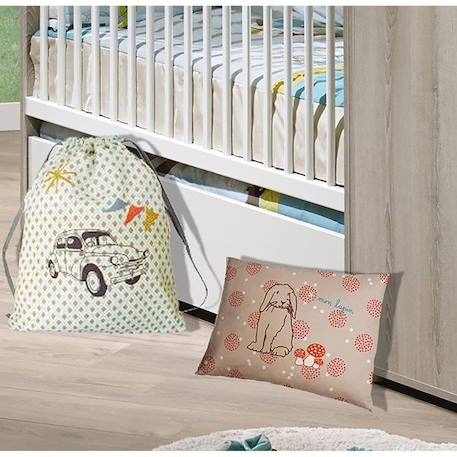 Tiroir pour lit évolutif 14x112x59cm en bois blanc BLANC 2 - vertbaudet enfant 