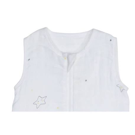 Gigoteuse en coton bio blanc BLANC 3 - vertbaudet enfant 