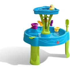 -Table d'eau interactive Step2 Summer Showers Splash avec 8 Accessoires | Jouet pour le Jardin