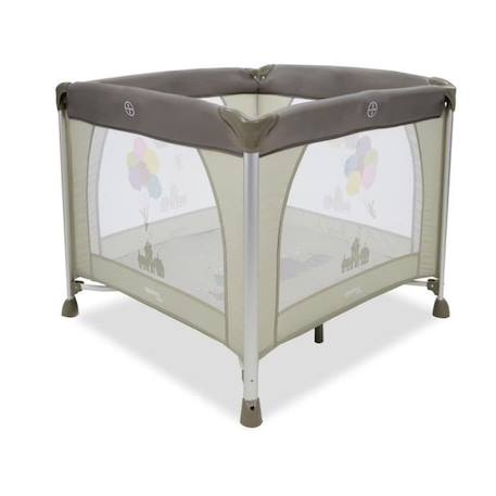 Parc bébé Aluminium Magic City Beige - ASALVO - Mixte - 0 mois - Naissance - 3 ans - Sac de transport inclus BLANC 1 - vertbaudet enfant 