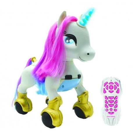 Robot Licorne Programmable et Tactile - LEXIBOOK - Power Unicorn - Blanc - Enfant - Batterie ROUGE 3 - vertbaudet enfant 