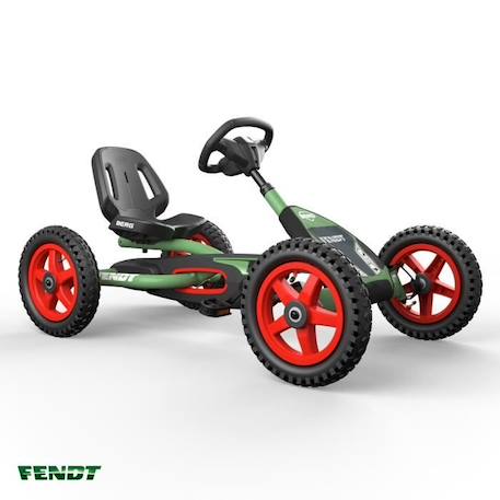 Kart à Pédales BERG Buddy Fendt - Siège et volant réglable - Mixte - A partir de 3 ans VERT 1 - vertbaudet enfant 