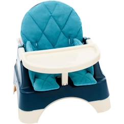 Réhausseur de chaise - oketi poketi - wooded bleu  - vertbaudet enfant