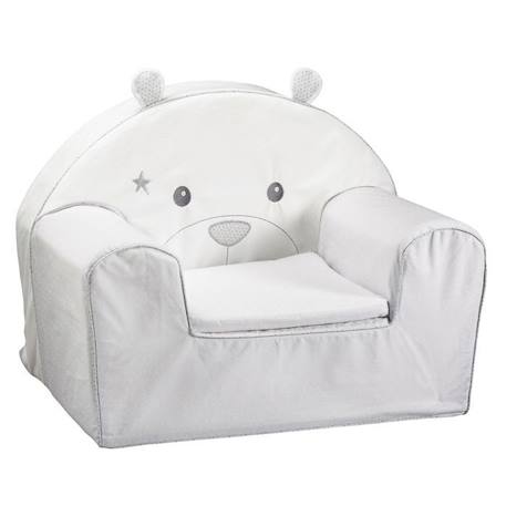 Fauteuil club enfant - Sauthon - Céleste - Blanc - 41x42x50 - Enfant - Mixte - Junior BLANC 1 - vertbaudet enfant 