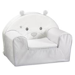 Chambre et rangement-Chambre-Chaise, tabouret, fauteuil-Fauteuil-Fauteuil club enfant - Sauthon - Céleste - Blanc - 41x42x50 - Enfant - Mixte - Junior