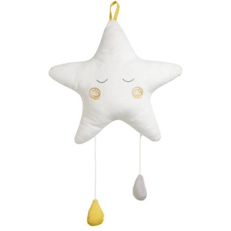 Suspension décorative murale étoile - SAUTHON - Babyfan - Blanc - 53x6x30 BLANC 1 - vertbaudet enfant 