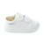 VICTORIA Baskets 36606 Velcro Blanc Enfants BLANC 2 - vertbaudet enfant 