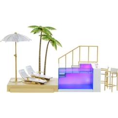 Rainbow High - Beach Club et Piscine Lumineuse – Pour poupées Mannequin - Dès 6 ans  - vertbaudet enfant