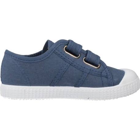 Basket Enfant Victoria - 136606 - Bleu - Scratch - Fille BLEU 4 - vertbaudet enfant 