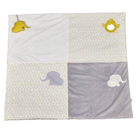 Tapis d'activités 96cm en polyester Multicolore BLANC 1 - vertbaudet enfant 