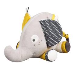 Doudou - SAUTHON - Babyfan - Velours - Gris - A partir de 1 mois  - vertbaudet enfant