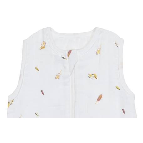 Gigoteuse en coton bio blanc BLANC 2 - vertbaudet enfant 