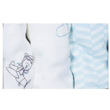 Gigoteuse bébé en coton bio blanc BLANC 3 - vertbaudet enfant 