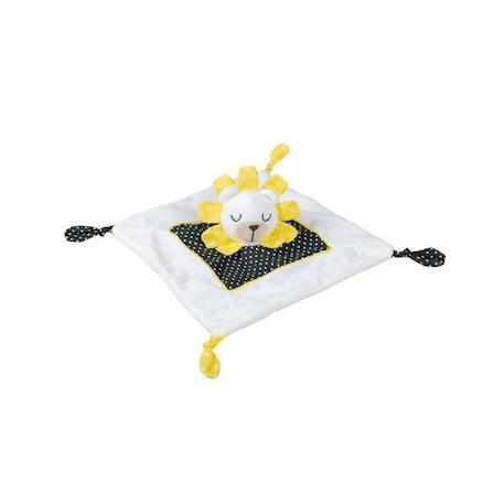 Doudou mouchoir - SAUTHON - Pluche - Blanc - 30x30x5 cm - EN71-1-2-3 BLANC 1 - vertbaudet enfant 