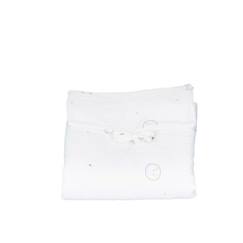 Matelas à  langer nomade en coton Bio blanc  - vertbaudet enfant