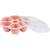 BEABA Multiportions en silicone de qualité premium, résistance thermique, couvercle hermétique, Fabriqué en Italie, 6x90 ml rose ROSE 2 - vertbaudet enfant 