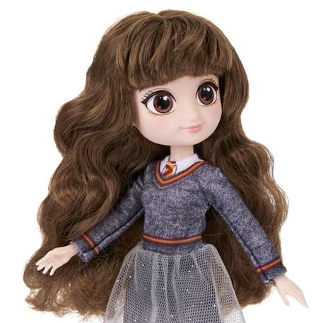 Harry Potter - Poupée Hermione 20cm - Uniforme de Poudlard + baguette magique - Wizarding world GRIS 4 - vertbaudet enfant 