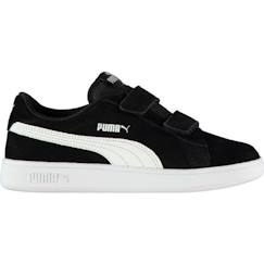 Chaussures-Chaussures garçon 23-38-Basket Cuir Junior Puma Smash v2 SD V PS