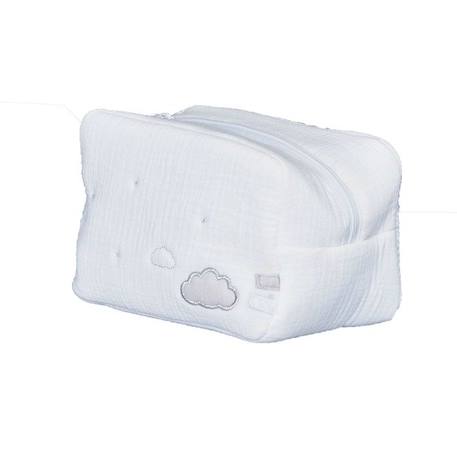 Trousse de toilette en coton Bio BLANC 3 - vertbaudet enfant 