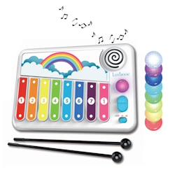 Jouet-Jeux éducatifs-Jeux scientifiques-XYLO-FUN Xylophone avec Apprentissage Lumineux de la Musique