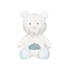 -Doudou en velours blanc