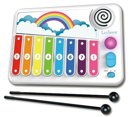 XYLO-FUN Xylophone avec Apprentissage Lumineux de la Musique BLANC 2 - vertbaudet enfant 