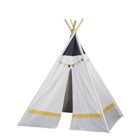 Tipi en toile en coton blanc - SAUTHON - Babyfan - 160x110x110 - Mixte - A partir de 1 mois BLANC 1 - vertbaudet enfant 