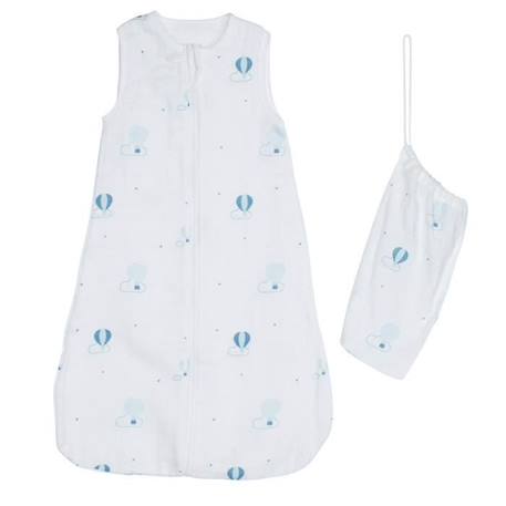 Gigoteuse bébé en coton bio blanc BLANC 1 - vertbaudet enfant 