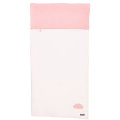 Linge de maison et décoration-Édredon - LILY POUDRÉE - Rose - 100% coton - 140x70 cm