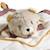 Doudou mouchoir - Timouki - Ours en velours beige - Mixte - A partir de 1 mois BEIGE 2 - vertbaudet enfant 