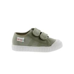 Chaussures-Chaussures garçon 23-38-Baskets, tennis-Basket Enfant Victoria - VICTORIA - 136606 - Vert - Fille - A scratch