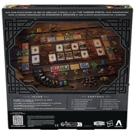 Jeu de plateau Dungeons & Dragons: The Yawning Portal - HASBRO GAMING - Pour 1 à 4 joueurs - 30 min NOIR 4 - vertbaudet enfant 