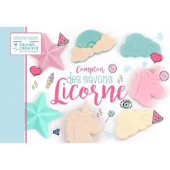 Comptoir des savons licorne graine creative jaune  - vertbaudet enfant