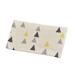 Couverture maille en coton beige  - vertbaudet enfant