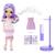 Rainbow High Tentpole PR Theme Doll - PURPLE - 1 robe de Gala et 1 tenue decontractée + accessoires et carnet de croquis VIOLET 3 - vertbaudet enfant 