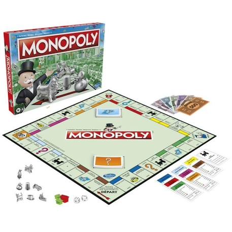Monopoly Classique - Jeu pour la famille et les enfants - 2 à 6 joueurs - dès 8 ans VERT 6 - vertbaudet enfant 