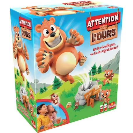 Attention à l'ours - Jeu de plateau - GOLIATH MARRON 3 - vertbaudet enfant 