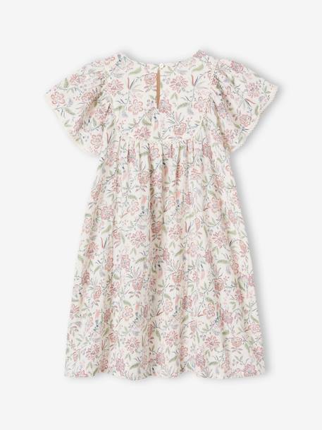 Robe imprimée fille capsule fête des mères vanille 7 - vertbaudet enfant 