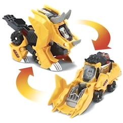 VTECH - Switch & Go Dinos - Molops, Super Tricératops (Pelleteuse)  - vertbaudet enfant