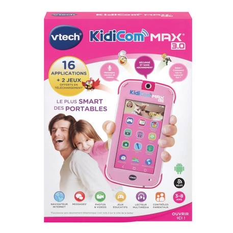 KidiCom MAX 3.0 rose ROSE 3 - vertbaudet enfant 