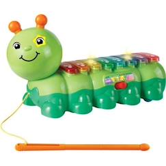 Jouet-Jeux d'imitation-Maison, bricolage et métiers-VTECH BABY - Jungle Rock - Xylophone Chenille - Jouet Musical Enfant