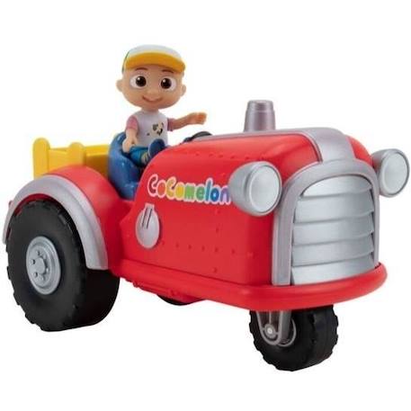 Figurine miniature - BANDAI - CoComelon Tracteur Musical Rouge - Tracteur Musical Et Sa Figurine 7cm - WT0038 ROUGE 2 - vertbaudet enfant 