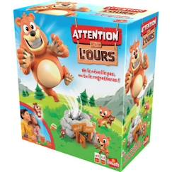 Jouet-Jeux de société-Jeux classiques et de réflexion-Attention à l'ours - Jeu de plateau - GOLIATH