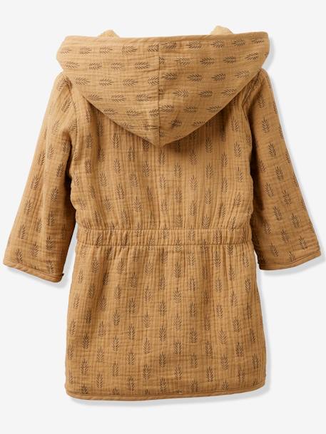 Peignoir de bain bébé personnalisable ETHNIC ocre 2 - vertbaudet enfant 