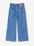 Pantalon large motifs fantaisie fille stone 2 - vertbaudet enfant 