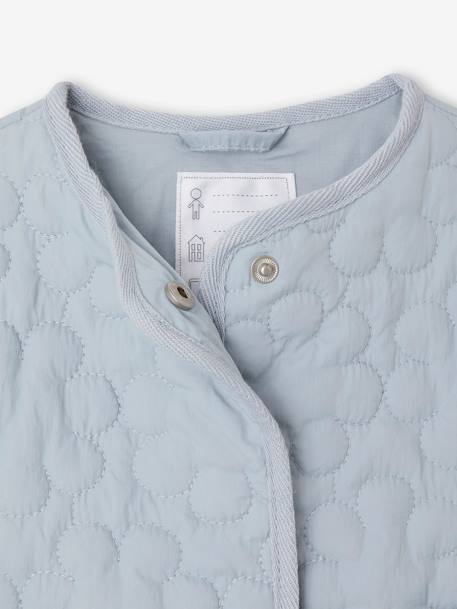 Veste matelassée bébé bleu pâle+rose pâle 3 - vertbaudet enfant 